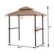 preview thumbnail 9 of 22, Outdoor Grill Gazebo Double Tier Soft Top Canopy Tent with LED Light