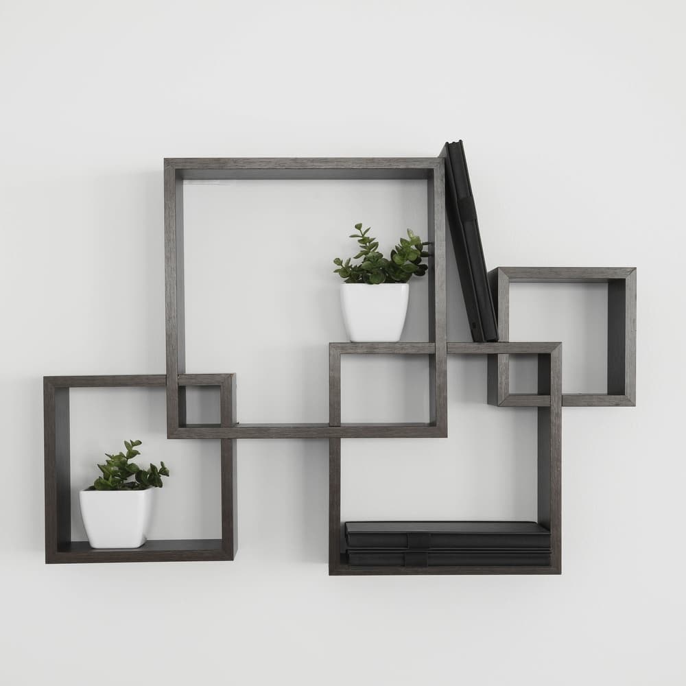 Danya B. Intersecting Cube Shelves