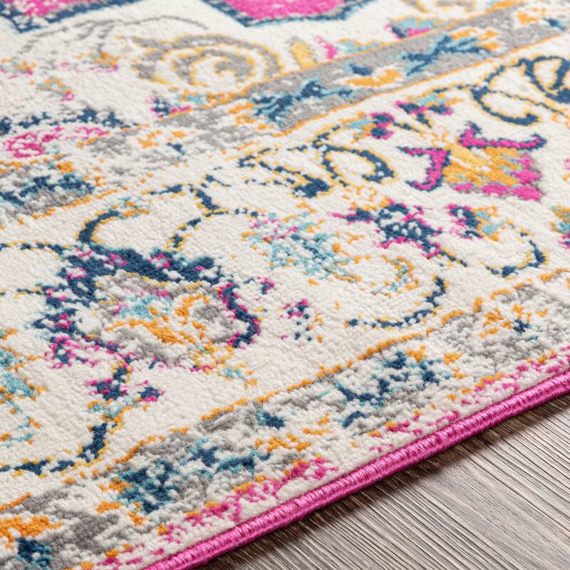 Artistic Weavers Teena Distressed Persian Medallion Area Rug
