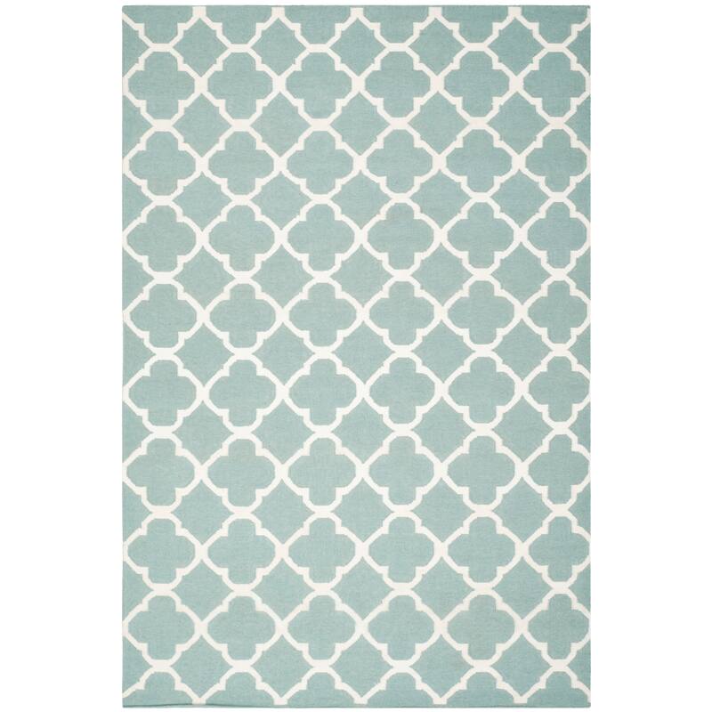 SAFAVIEH Handmade Flatweave Dhurries Potita Modern Moroccan Wool Rug