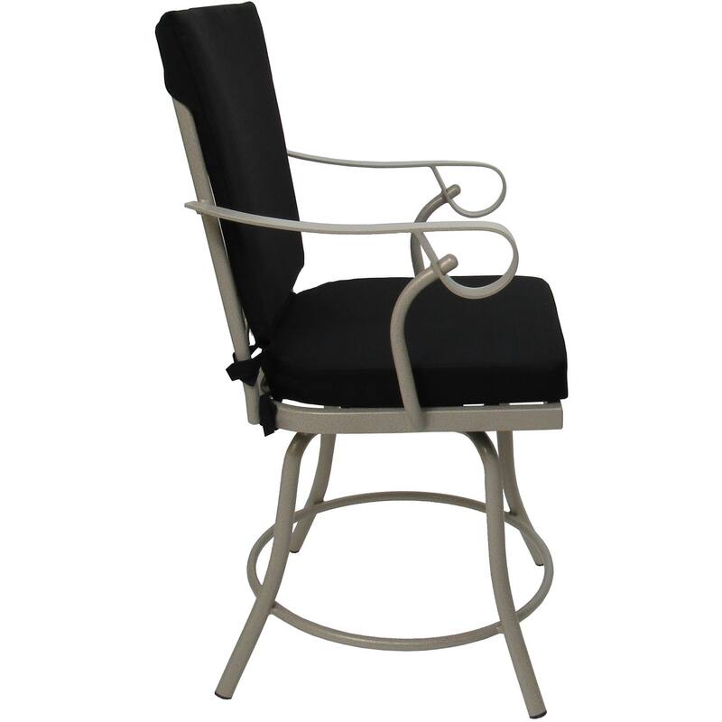 Outdoor or Indoor Patio Swivel Dining Chair - Jamey
