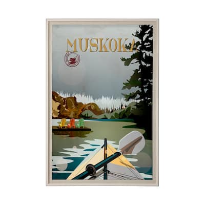 Muskoka Go (XL) Framed Art Print