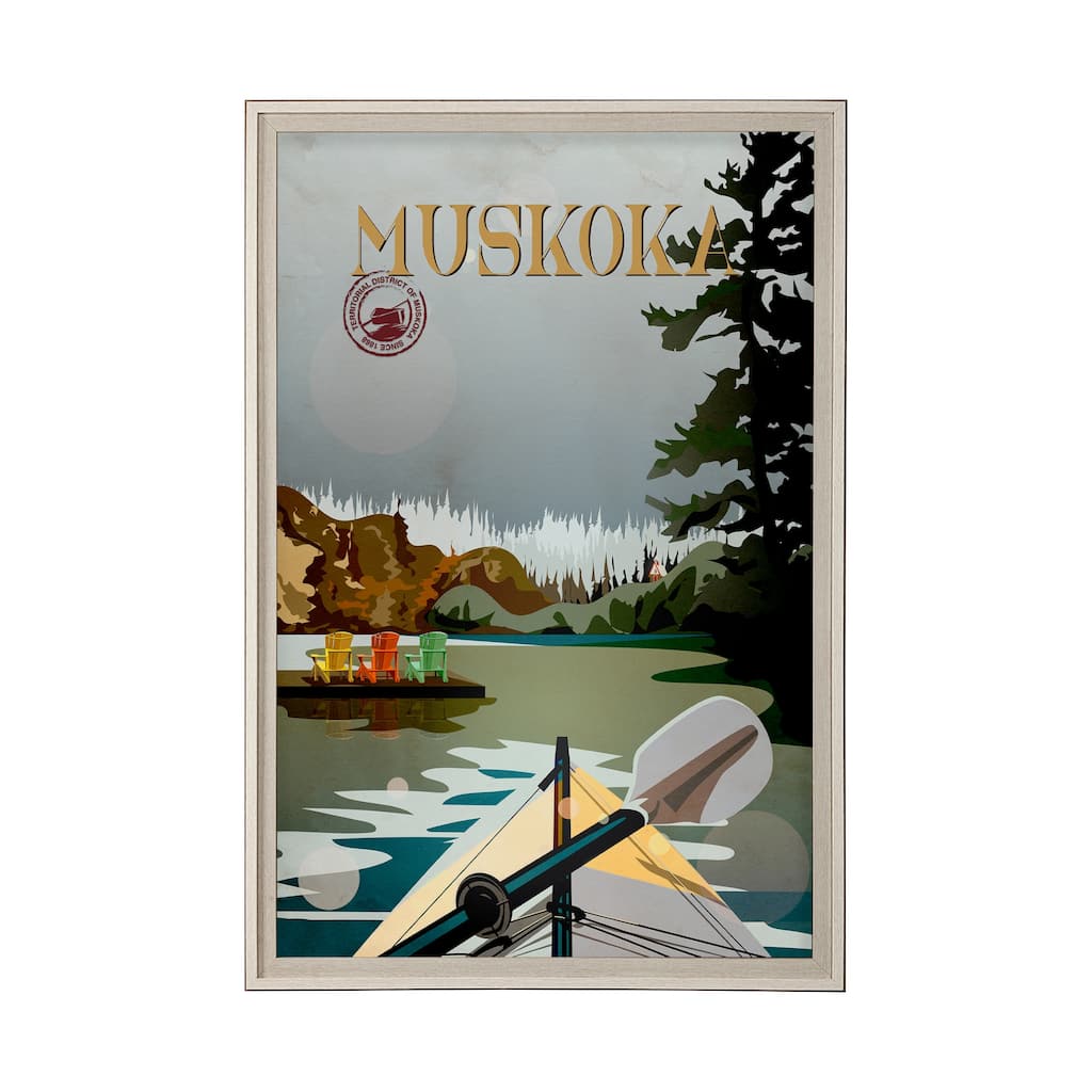 Muskoka Go (XL) Framed Art Print