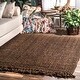 preview thumbnail 49 of 55, nuLOOM Handmade Braided Boho Jute Area Rug