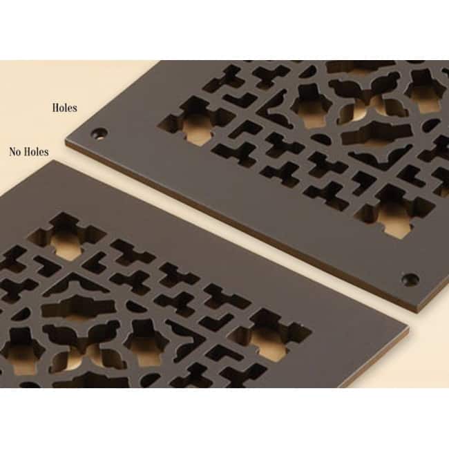 Reggio Registers Grid Series 6" x 22" Floor Grille without Mounting