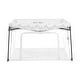 preview thumbnail 2 of 20, Dream On Me Ziggy Square Baby Playpen Dove White