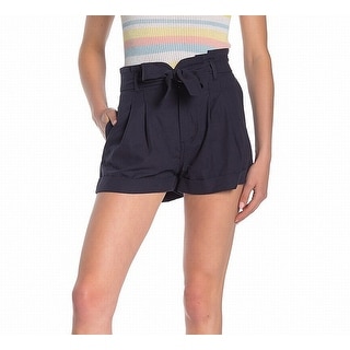good luck gem high waist tie front shorts