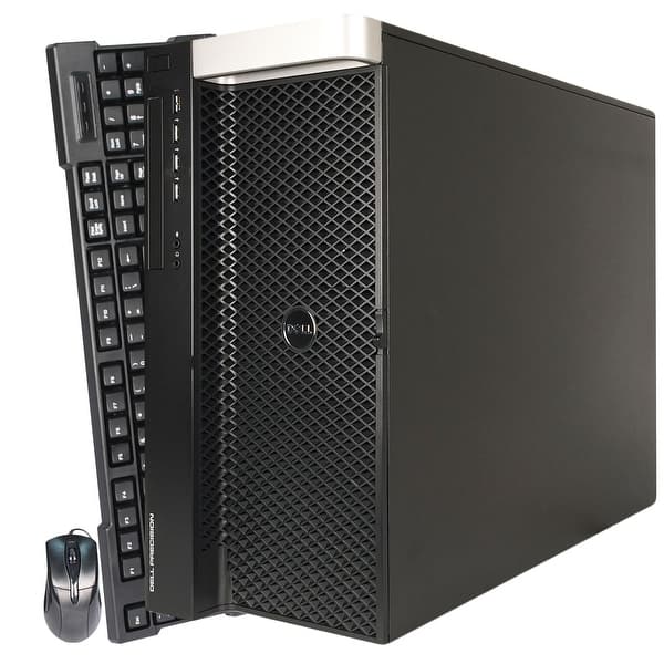 Shop Dell Precision T7600 Workstation Tower Intel Xeon E56 2 4g 8gb Ddr3 1tb Nvs440 Windows 10 Pro 1 Year Warranty Refurbished Overstock