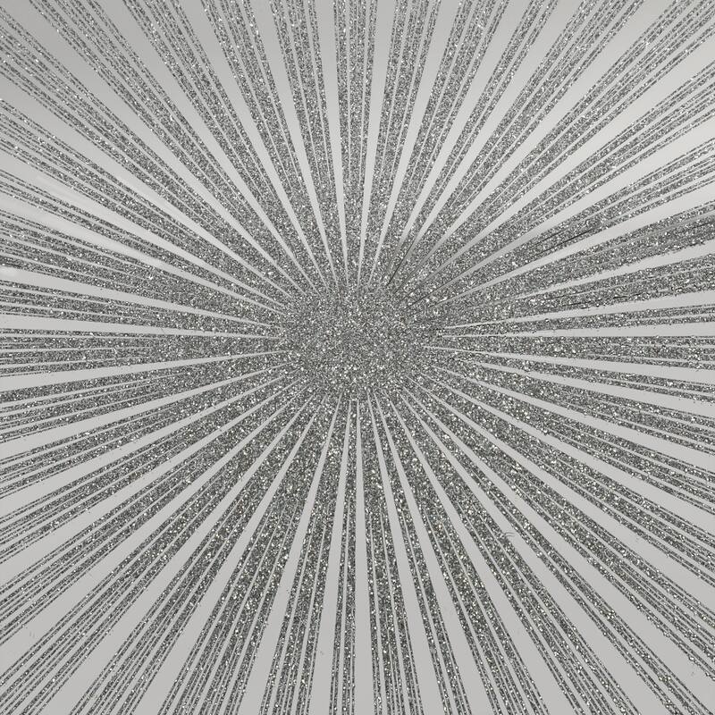 Decorative Pattern Glass Tray with Handles - Chic Home Decor - Accent Tray