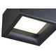preview thumbnail 5 of 6, Access Lighting Bloc - Flush Mount - Black Finish - White Acrylic
