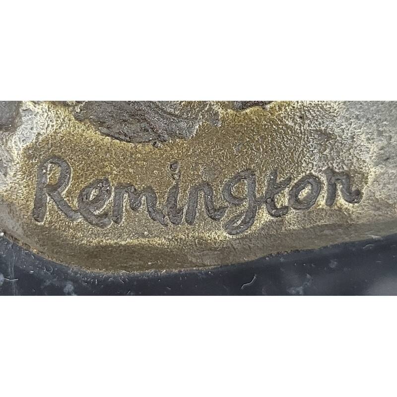 American Clic Western Cowboy Bronze Sculpture Statue Remington Tribute