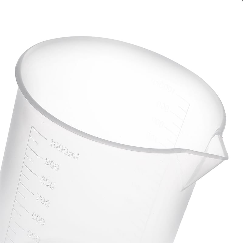 2pcs Measuring Cup Labs PP Plastic Graduated Beakers