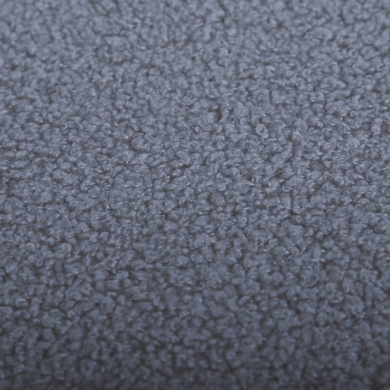 Modern 2-Seater Sofa 2-in-1 Folding Sofa Bed with 2 Pillows, Soft Teddy Fabric and Non-Slip Bottom, for Living Room, Dorm