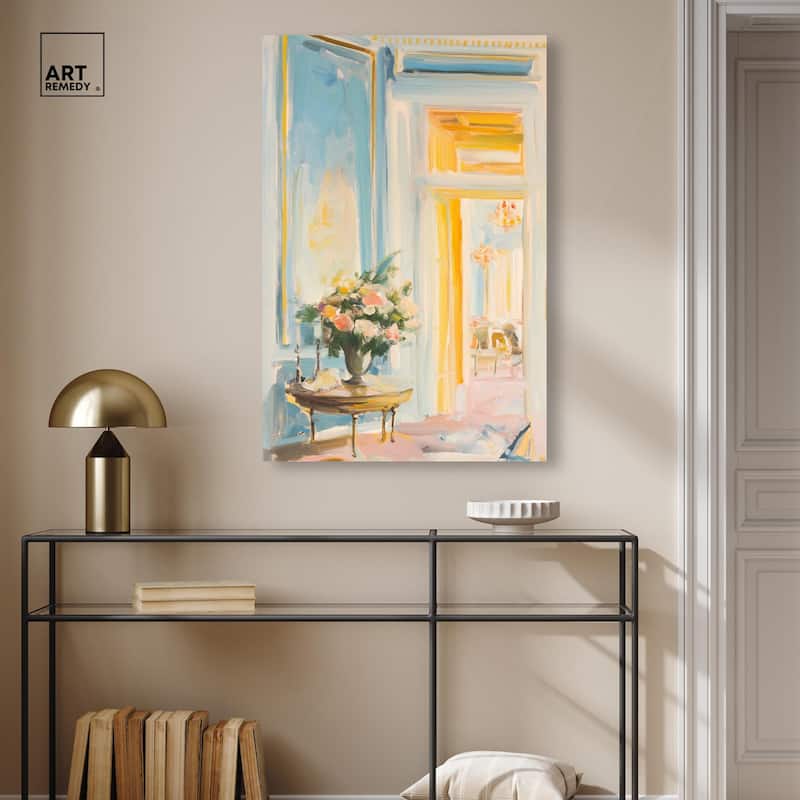 Glowing Room I Canvas by Art Remedy, Gallery Wrapped