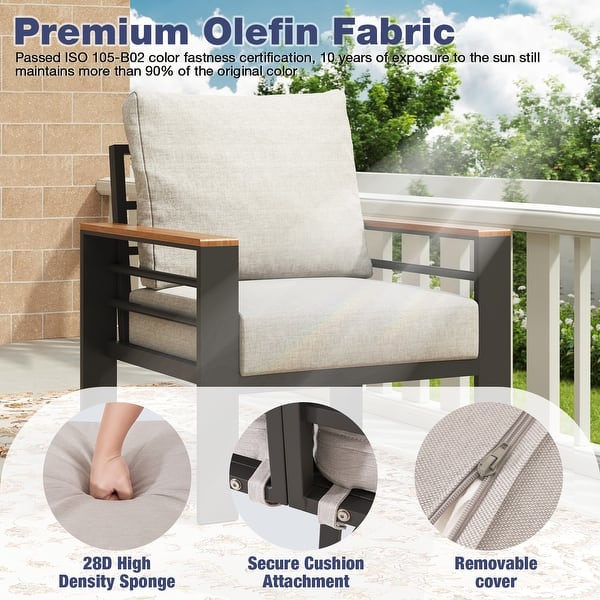 Aluminum Outdoor Patio Furniture Set