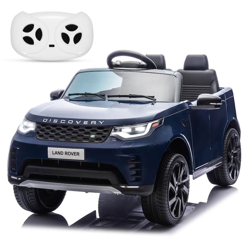 12V Licensed Land Rover 2 Seater Ride on Car for Kids - Blue