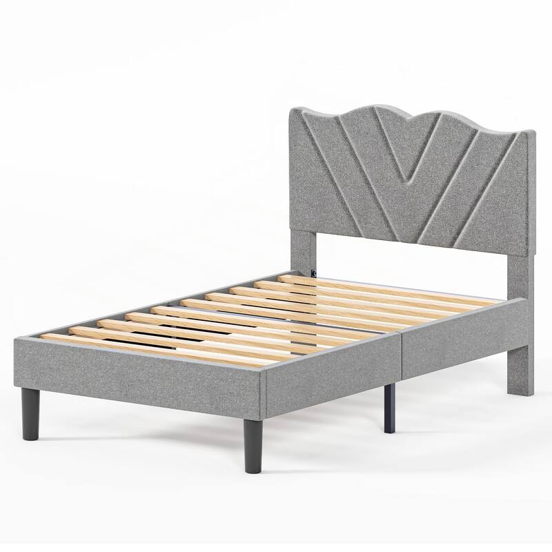 Premium Upholstered Platform Bed for Ultimate Comfort and Durability