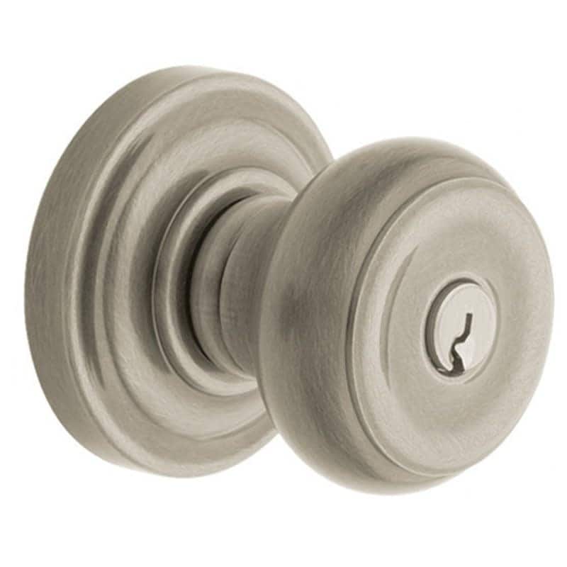 Baldwin Colonial Style Single Cylinder Keyed Entry Door Knob Set with