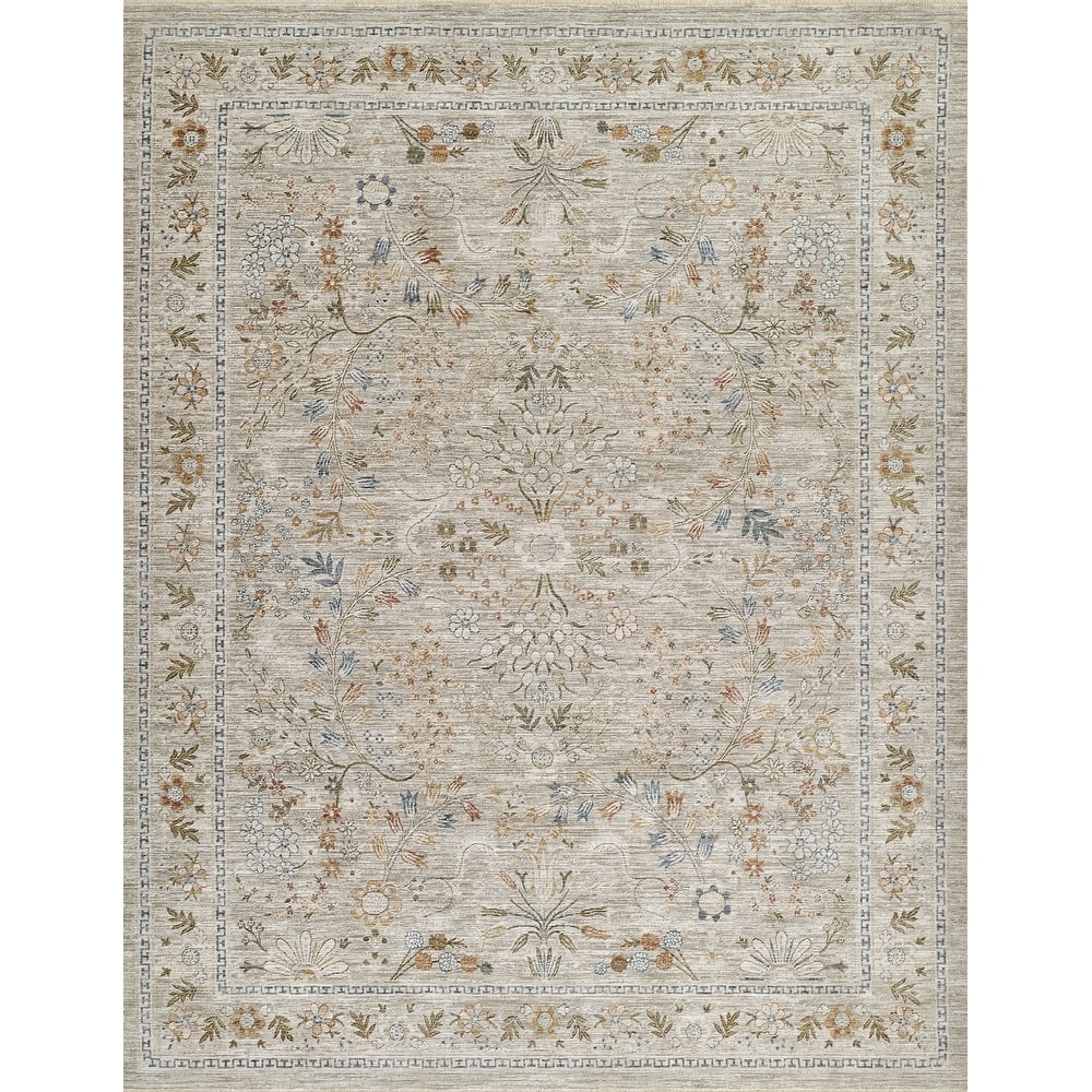 Momeni Georgina Polyester Medallion Traditional Area Rug