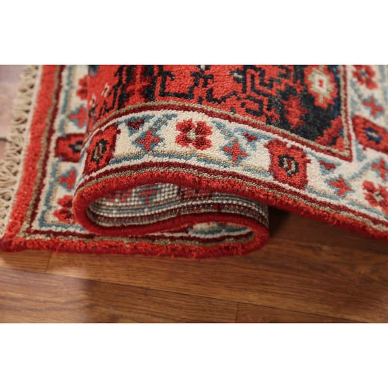 Viss Indian Accent Rug Handmade Wool Carpet - 2'0"x 3'0"