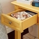 preview thumbnail 76 of 84, Zayden 1-drawer Side Table with Charging Station by iNSPIRE Q Bold