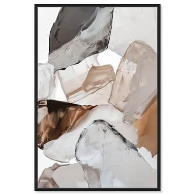 Sedimentary Hues II Canvas by Art Remedy