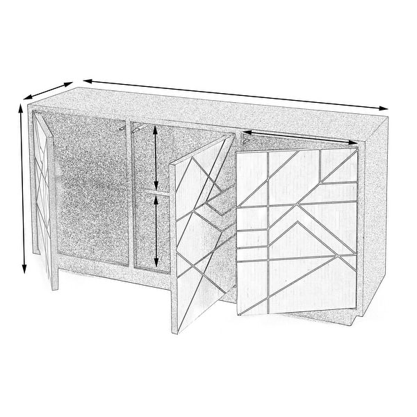 Greta Bone Inlay Sideboard Greta Bone Inlay Sideboard