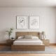preview thumbnail 9 of 38, James 4-Piece Bedroom Set with Bed, Headboard, and 2 Nightstands