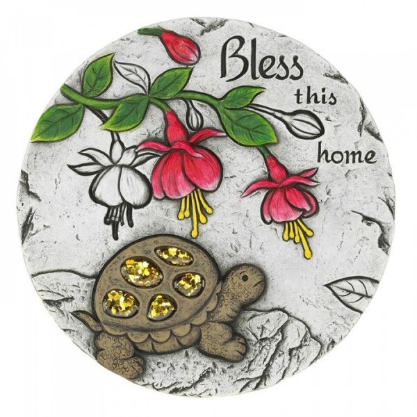 Bless This Home Turtle Stepping Stone
