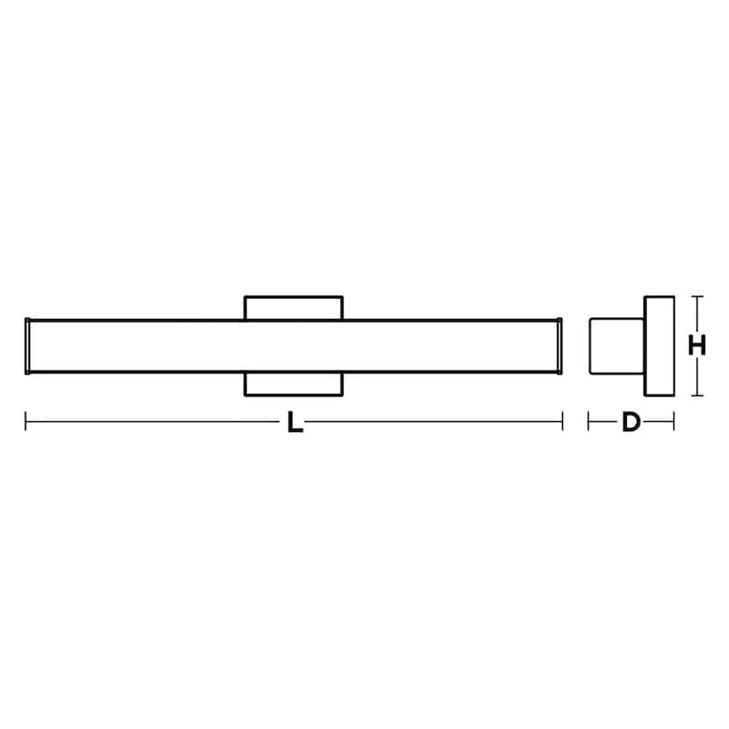 AFX TADV2404LAJUD Tad 25" Wide LED Bath Bar