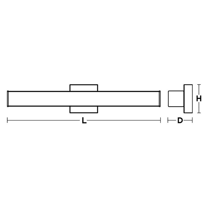AFX TADV3604LAJUD Tad 37" Wide LED Bath Bar