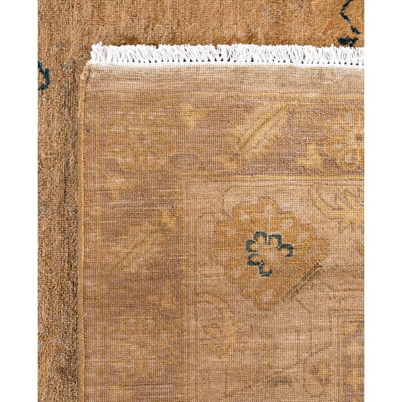 Overdyed One-of-a-Kind Hand-Knotted Area Rug - Beige - 6' 1" x 8' 8"