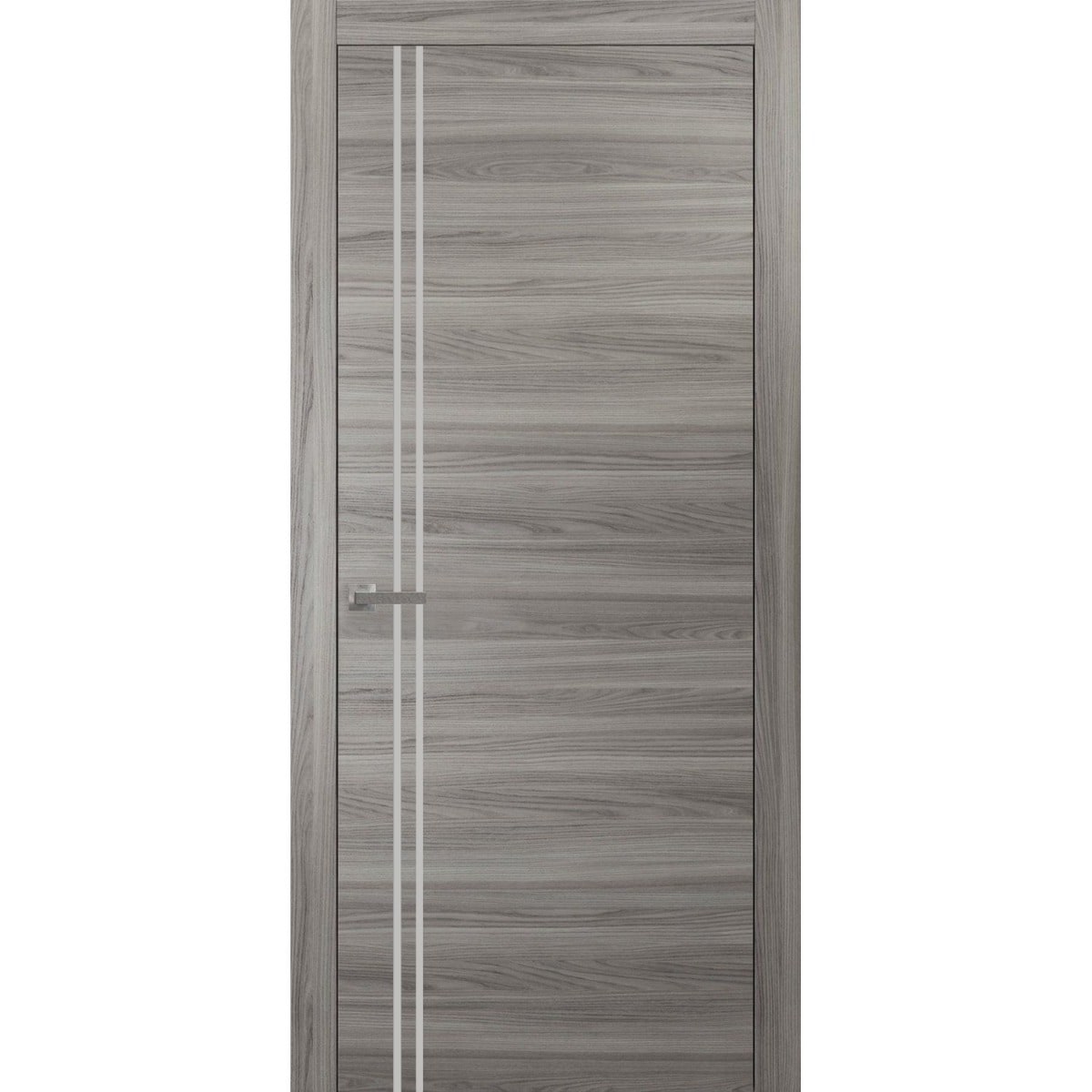 SartoDoors Planum 0310 | Interior French Doors French Door | Solid Wood | Hardware Set | 18x80, Custom Bedroom Door Pantry Door