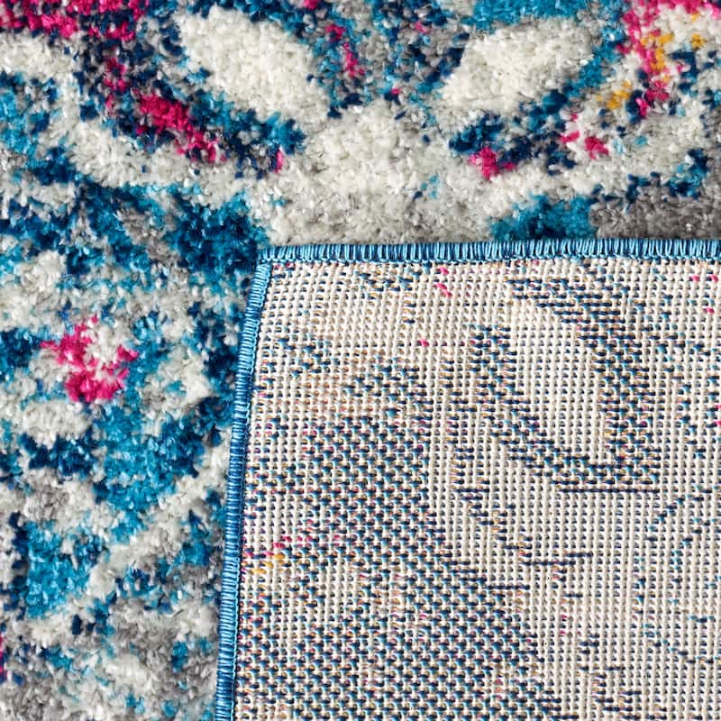 SAFAVIEH Madison Belle Boho Glam Paisley Pattern Area Rug
