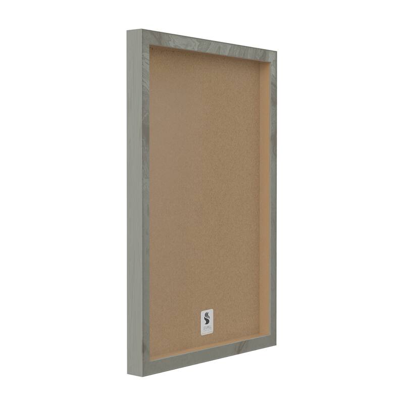 Stupell Santa Reading by Tree Framed Giclee Art Design By Imagine It Images