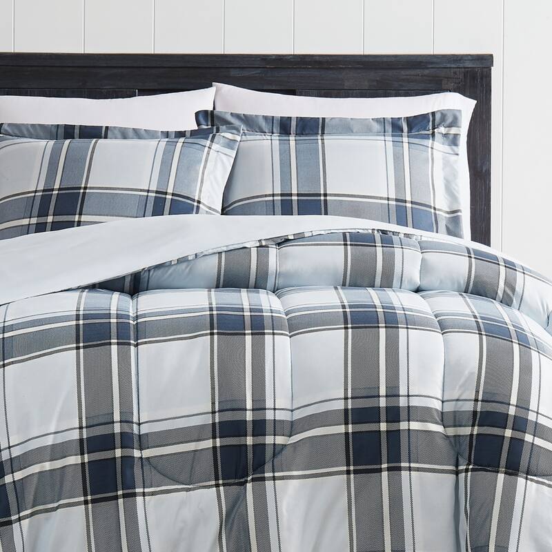 London Fog Nottingham Plaid Comforter Set
