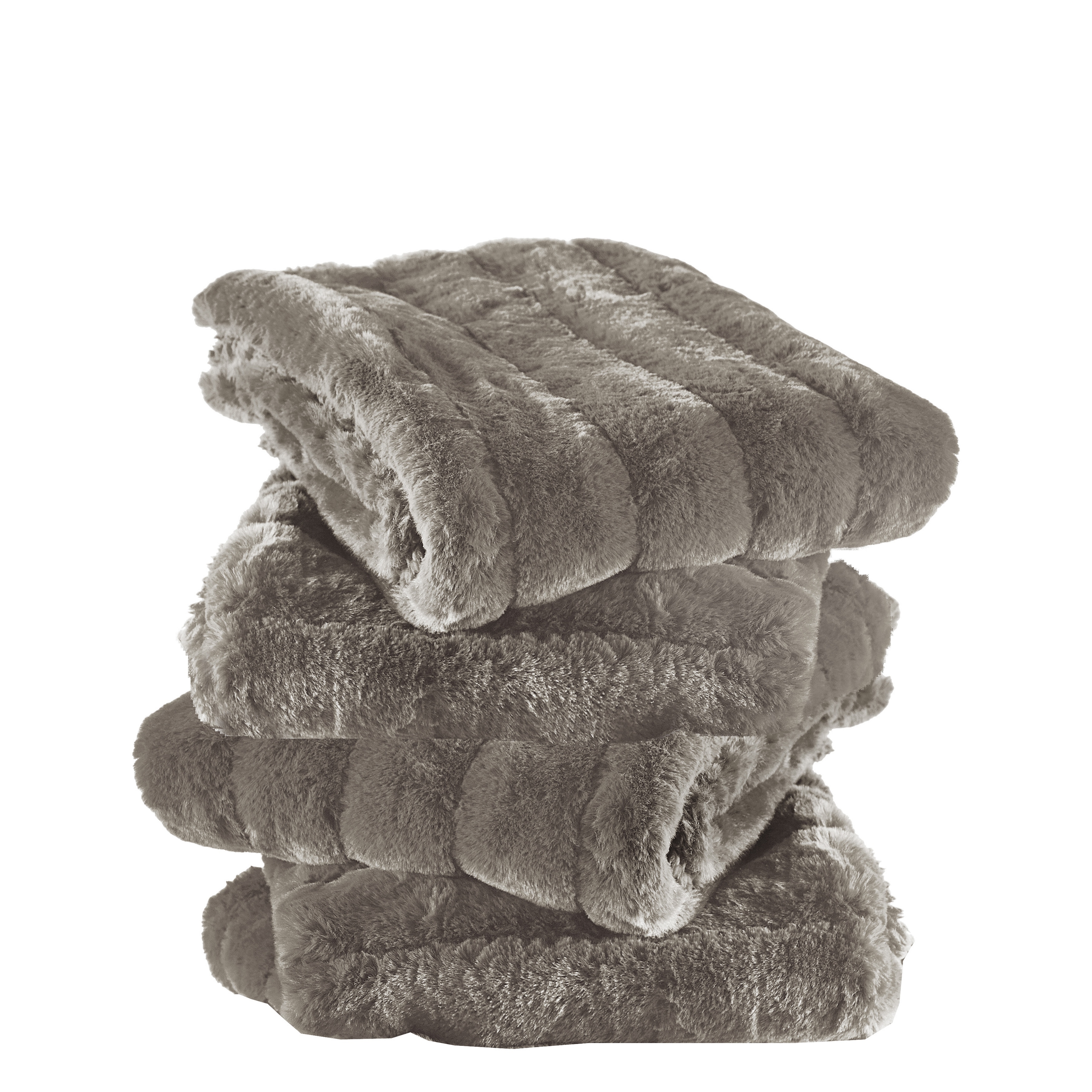 Supermink Soft Solid Throw Pillow Covers Set of 4, NO INSERT-image