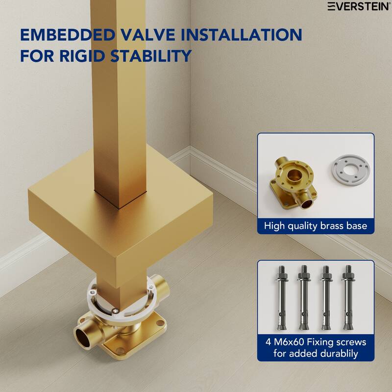 Single-Handle Claw Foot Freestanding Tub Faucet With Hand Shower