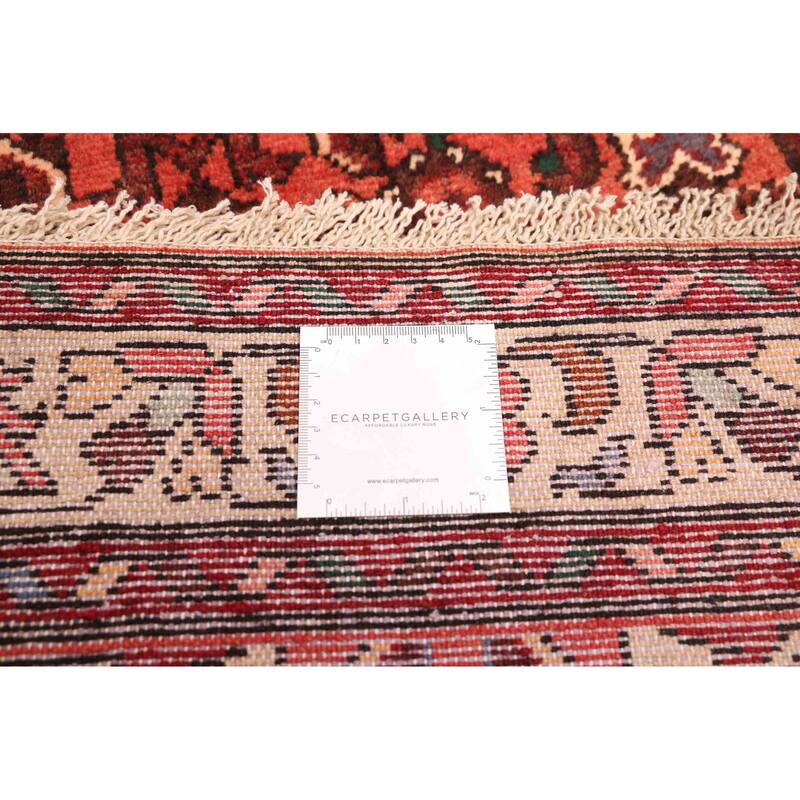 ECARPETGALLERY Hand-knotted Andelz Dark Copper Wool Rug - 2'6 x 12'7