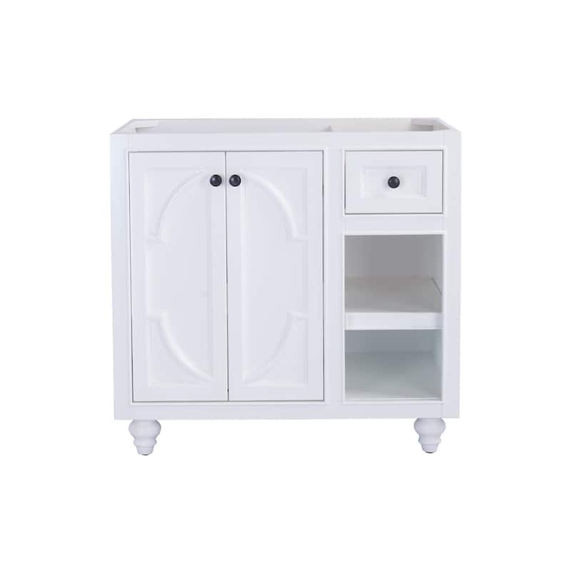 Miseno MV-36-313613-BASE Odyssey 36" Single Free Standing Vanity - White