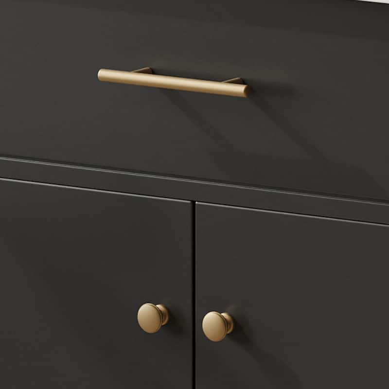 Bathroom Vanity with Sink, Bathroom Cabinet with Soft Close Doors and Adjustable Shelf