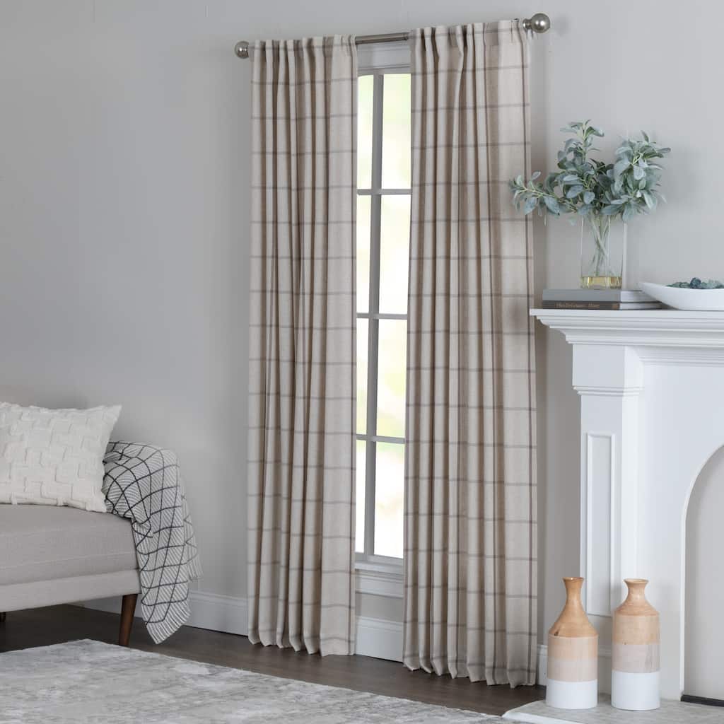 Miller Curtains Province Hidden Back Tab Rod Pocket Panel