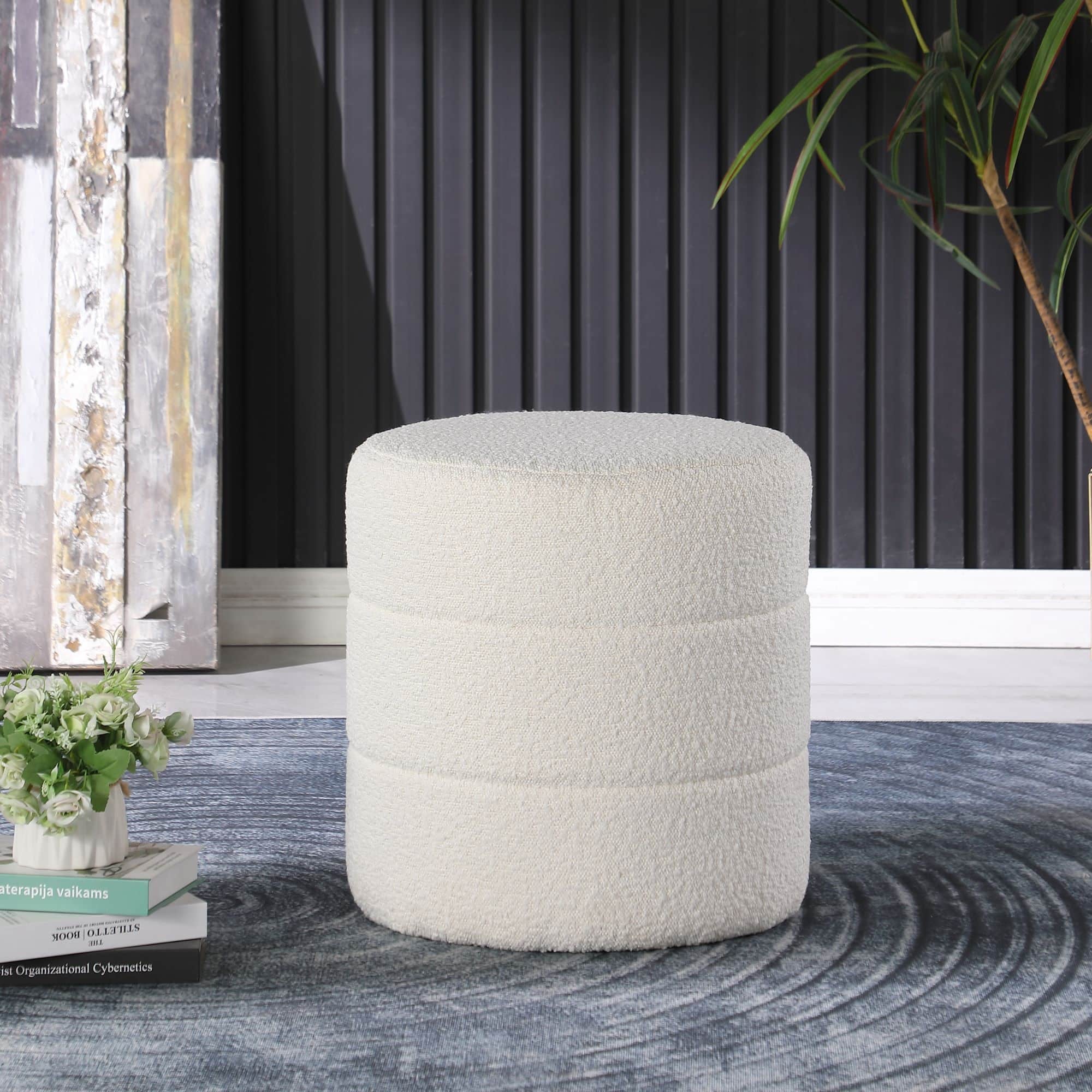 Option CreamWhiteBoucle