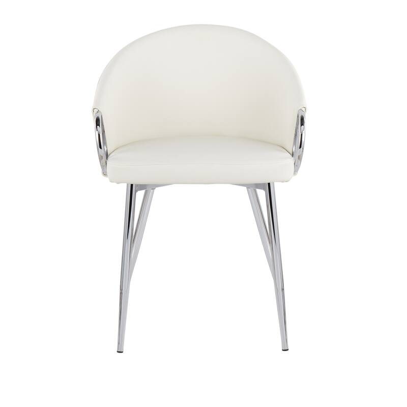 Silver Orchid Battista Upholstered Chair - Set of 2