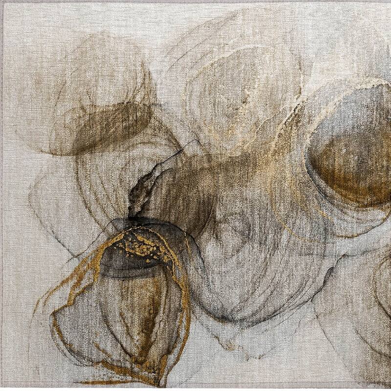 Varo Contemporary Abstract Weather Resistant Classic Meets Modern Outdoor Rug