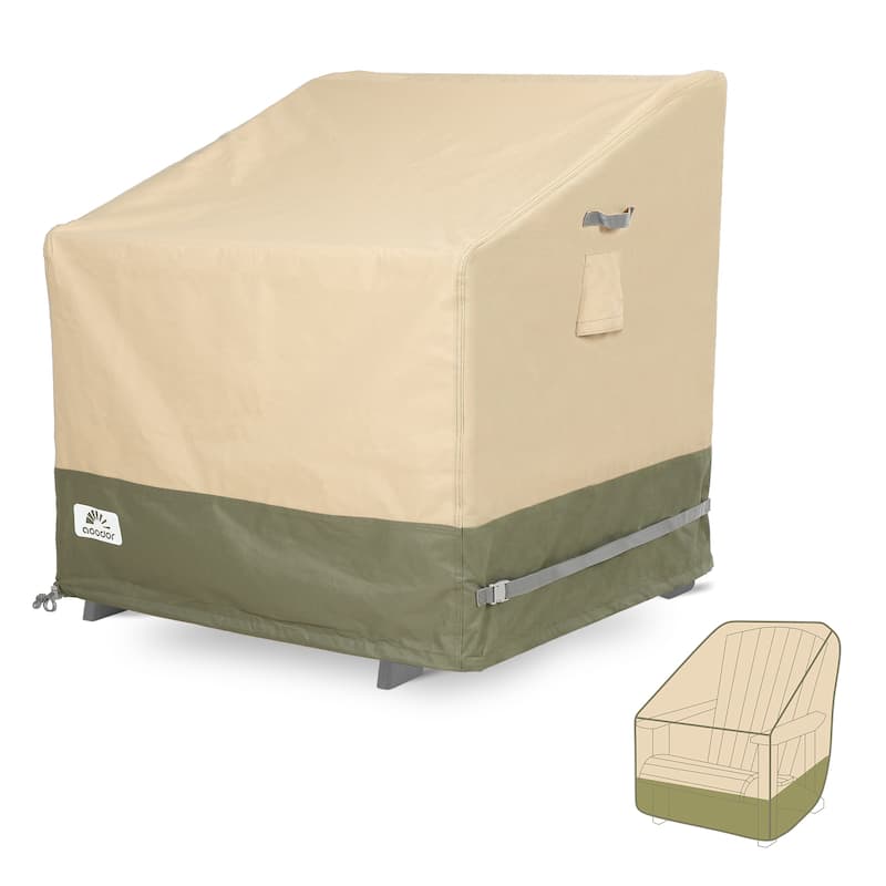 Aoodor Heavy Duty Patio Adirondack Chair Cover with Air Vents - 34"W x 38"D x 38"H