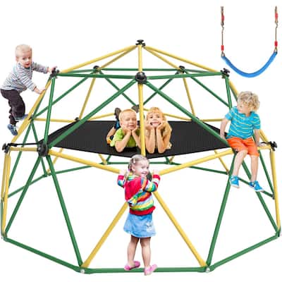 Climbing Dome 10FT Dome Climber Hammock Kids Outdoor Play Jungle Gym - 120 x 120 x 60 in
