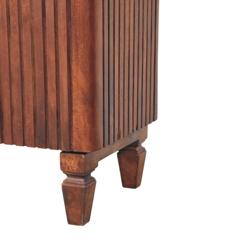 Artisan Furniture Solid Wood Cavallo Cabinet, Brown - N/A