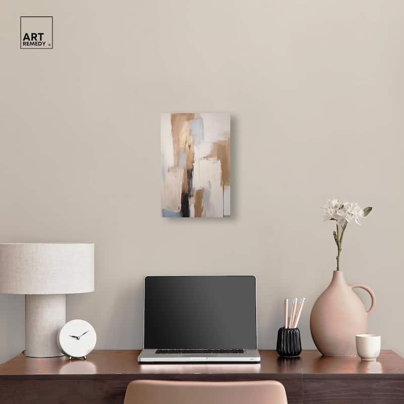 Sandstone Stillness I Canvas by Art Remedy, Gallery Wrapped
