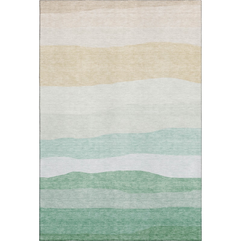 Premium Washable Super Soft Ombre Stripe Mayfield Rug